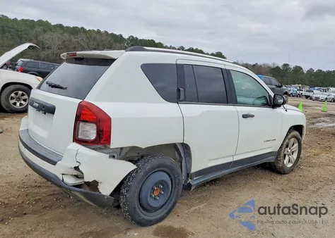 2015 Jeep Compass Sport from USA, damaged, VIN 1C4NJCBB1FD191531